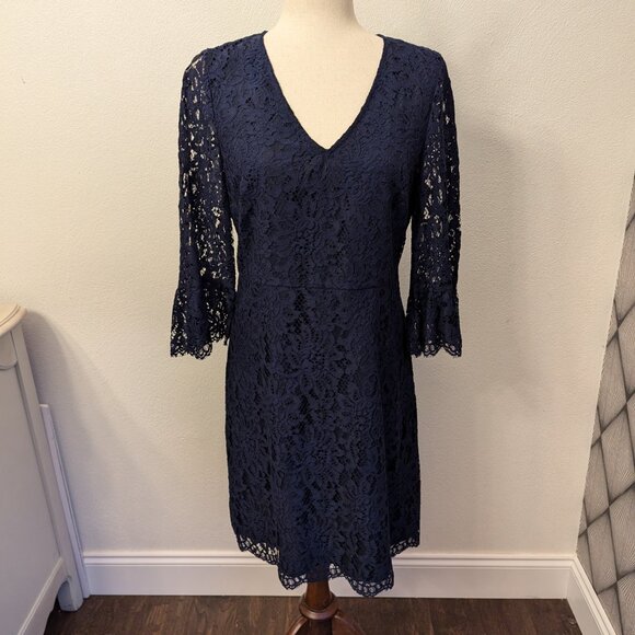 Draper James Bell Sleeve Lace Dress - Picture 10 of 10